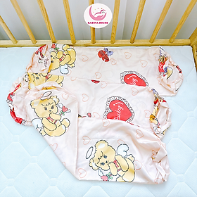 Vỏ áo gối ôm cho bé Katina House vải Tencel 60s mềm mượt mát lạnh, thấm hút tốt