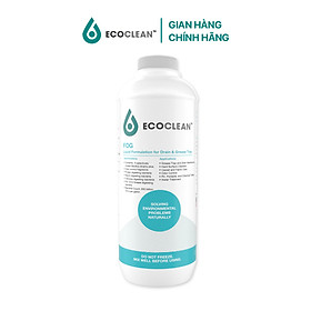 Vi Sinh Xử Lý Dầu Mỡ, Khử Mùi - EcoClean FOG - Chai 1Lít - Chính Hãng Từ USA