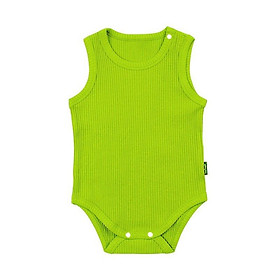 Bộ bodysuit body Sát Nách cho bé chất Tăm lạnh mềm mịn siêu mát quần áo trẻ em body đùi cho bé trai bé gái 0-12 tháng