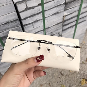 Mắt kính nữ Gọng khoan titanium