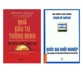Combo : Nhà Đầu Tư Thông Minh + Quốc Gia Khởi Nghiệp