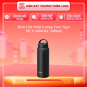 Mua Bình giữ nhiệt Tiger MCZ-S060  - Dung tích 600ml - Giữ nhiệt độ nóng hoặc lạnh  Hàng chính hãng