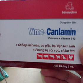 Hình ảnh VEMEDIM Canlamin  CAXI (combo giá sỉ 1 hộp 20 ống)