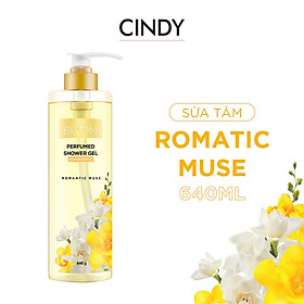 Sữa Tắm Nước Hoa Cindy Bloom Romantic Muse - Quyến Rũ 640g