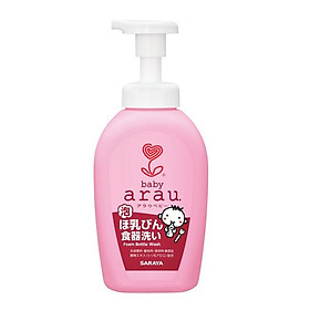 Nước rửa bình sữa Arau Baby 500ml dạng chai