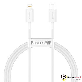 Mua Baseus -BaseusMall VN Cáp sạc nhanh siêu bền C to iPhone Baseus Superior Series PD 20W (Hàng chính hãng)