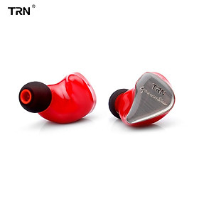 Tai nghe TRN IM1 0.75mm có dây 3.5mm Jack  cho điện thoại thông minh MP3-Màu đỏ