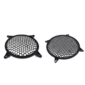 Car Audio Speaker Grill Cover Guard Plastic Protector Mesh Durable 10 Inch+6 inch