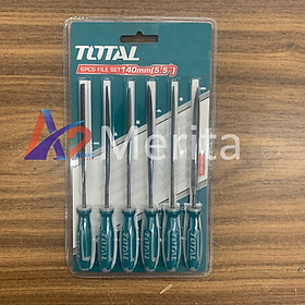 Mua Bộ 6 giũa sắt 140mm Total THT91462