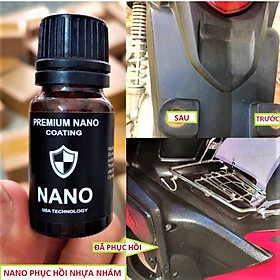 Hình ảnh Dung dịch NANO phục hồi nhựa nhám xe máy ô tô đẹp như mới siêu đậm đặc loại tốt