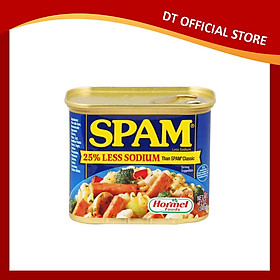 Thịt Hộp Hormel SPAM Giảm Mặn 340g Mỹ