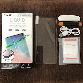 Cường lực full dành cho xiaomi mi 10 – mi 10 pro – mi 10s keo uv - hàng nhập khẩu t-max