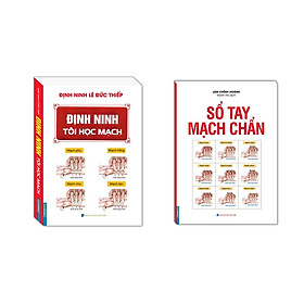 Sách - (Combo 2c) Định Ninh Tôi Học Mạch - Sổ tay mạch chấn (mềm)