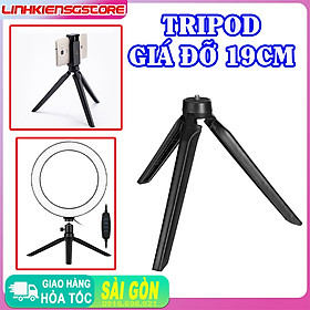 Mua Tripod giá đỡ đèn live stream máy ảnh gậy tự sướng ren kim loại cao cấp