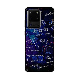 Ốp Lưng Dành Cho Samsung Galaxy S20 Ultra mẫu Họa Tiết Số Học - Hàng Chính Hãng