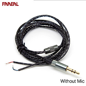 FAAEAL Earphone Repair Cable DIY Replacement 1.2m Audio Cable Headphone Repair Headset Cable Headphones Earphones Maintenance Wire For Headphone