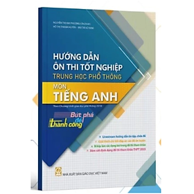 Sách - Hướng dẫn ôn thi tốt nghiệp Trung học phổ thông môn Toán + Văn + Anh 2025