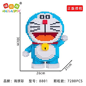 Đồ chơi lắp ráp mô hình Doraemon 30cm, Doraemon thần tài 40cm 65cm 91cm