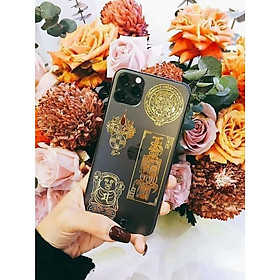 Mua Bộ 4 linh phù miếng dán linh phù điện thoại tài lộc và tình cảm hoà hợp để dán điện thoại đẹp lung linh - SET 8