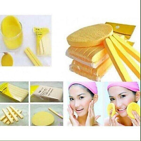 Túi 12 miếng rửa mặt bọt biển