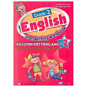 Mua Grade 2 English Handwriting Workbook - Vở Luyện Viết Tiếng Anh Lớp ...
