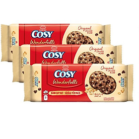 Combo 3 Gói Bánh Quy COSY Wonderfulls Yến Mạch Vị Truyền Thống 3x153g