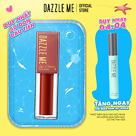 DAZZLE ME Son Kem Lì Siêu Mịn Kháng Nước Lâu Trôi Và Không Làm Khô Môi Mousse Lip Cream 4.5g