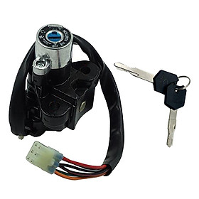 Ignition Switch Gas Cap Cover Seat Lock Key Set for Suzuki GSXR600 750 K5 k6