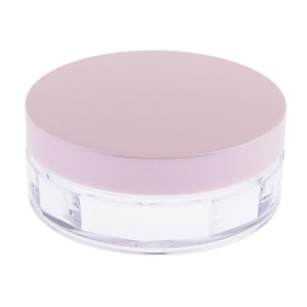 Powder Jar Empty Powder Container, Cosmetics Empty Jar Giant Box with Sieve for Loose Powder, Glitter, Blush