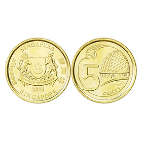 Mua Đồng xu Singapore 5 cent phiên bản mới