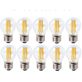 Mua Combo 10 Bóng led thủy tinh Edison G45 -4W- Vintage - giả bóng sợi đốt