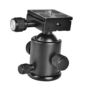 Metal Monopod Tripod Ball Head With Quick-release Plate For DSLR SLR Camera