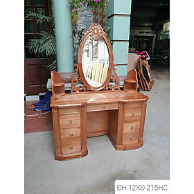 Mua Bàn trang điểm gỗ xoan đào  kiểu vát