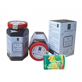 Combo 03 Hộp Muối Ngâm Chân Sinh Dược (550g/Hộp) Hỗ Trợ Điều Trị Xương Khớp Tặng Xà Bông Thảo Dược Ngẫu Nhiên