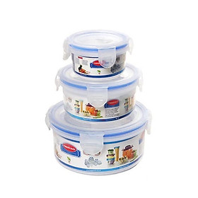 Bộ 3 hộp nhựa đựng thực phẩm Việt Nhật