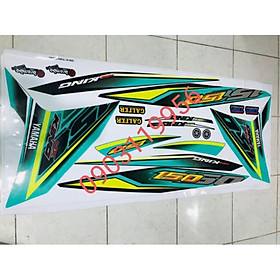 Tem rời exciter 150 xanh đen - decal huyentran