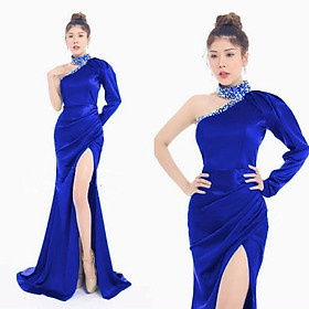 ĐẦM MAXI BODY 1TAY DÀI KẾT ĐÁ TRÁNG GƯƠNG SANG TRỌNG - MS123Y mm đi chơi dự tiệc đám cưới, du lịch MM