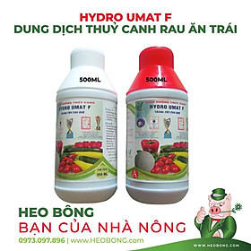 1 CẶP DINH DƯỠNG THUỶ CANH CHO RAU ĂN QUẢ HYDRO UMAT F (Group A và Group B) - 500ml/Chai