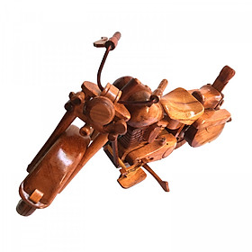 Mô hình xe gỗ Motor Harley Davidson