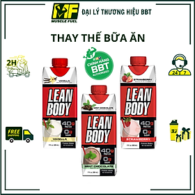 1 thùng  12 chaiLabrada Leanbody RTD, hộp pha sẵn 1 lần dùng, Bữa ăn thông minh, tiện lợi, Hổ trợ tăng cơ, giảm mỡ, Lean body RTD. - Cafe Mocha