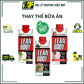 {1 thùng = 12 chai}Labrada Leanbody RTD, hộp pha sẵn 1 lần dùng, Bữa ăn thông minh, tiện lợi, Hổ trợ tăng cơ, giảm mỡ, Lean body RTD