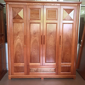 Mua Tủ áo  gỗ xoan đào   tủ đựng quần áo gỗ   tủ áo gỗ phòng ngủ