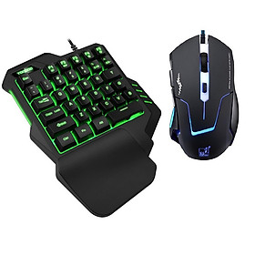 Mua Bộ Bàn Phím Chơi Game Giả Cơ G92 Có Đèn Led Đổi Màu Kèm Chuột Chơi Game - Hàng Nhập Khẩu
