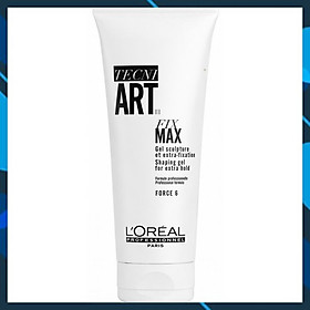 Hình ảnh Gel L’Oréal Tecni.Art Fix Max Force 6 Extra Hold định hình giữ nếp tóc siêu cứng 200ml