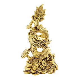 Mua Tượng Trang Trí Rồng Tiền V5