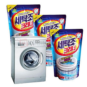 Gói bột tẩy vệ sinh lồng máy giặt 450g thần kỳ