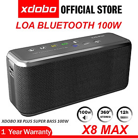 Mua oa Bluetooth 5.0 Di Động Xdobo X8 Max Công Suất 100W  Chống Nước IPX5  Hỗ Trợ EQ  Thẻ TF Cổng AUX - Hàng chính hãng