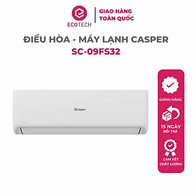Mua Điều hòa - Máy lạnh 1 Chiều Casper 9000BTU (1.0HP) SC-09FS32 - Giao toàn quốc - Hàng chính hãng