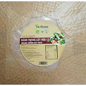 Bánh tráng hữu cơ bánh đa VietSuisse 200g