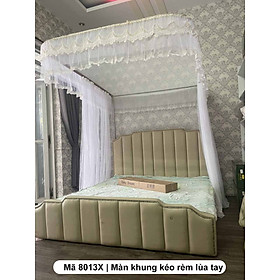 Mùng khung không khoan tường cao cấp EASY DREAM -Màn ngủ chống muỗi kiểu dáng công chúa hiện đại mẫu mới